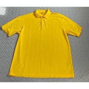 Men’s Nike Golf Fit Dry Golf Polo Shirt Yellow Large